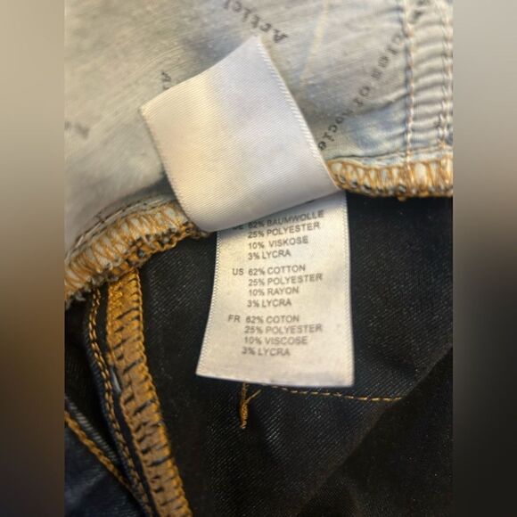 Articles of Society Sarah Skinny Jeans High Rise Distressed Mead Size 27 - Picture 9 of 11